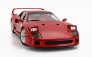 Kyosho Ferrari F40 Light Weight With Lexan Windows 1987 1:18 Red