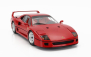 Kyosho Ferrari F40 Light Weight With Lexan Windows 1987 1:18 Red