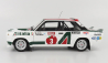 Kyosho Fiat 131 Abarth Alitalia N 3 Winner Rally 1000 Lakes 1978 1:18, bílá