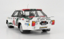 Kyosho Fiat 131 Abarth Alitalia N 3 Winner Rally 1000 Lakes 1978 1:18, bílá