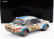 Kyosho Fiat 131 Abarth (dirty And Night Version) N 1 Winner Rally 1000 Lakes 1980 Markku Alen - Ilkka Kivimaki 1:18 Bílá Světle Modrá