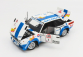 Kyosho Fiat 131 Abarth N 1 Winner Rally 1000 Lakes 1980 1:18, bílomodrá