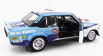 Kyosho Fiat 131 Abarth N 2 Winner Rally Piancavallo 1981 1:18, bílomodrá