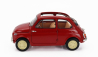 Kyosho Fiat 500 D Cabriolet Open 1960 1:18 Rosso Corallo - Červená