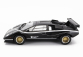 Kyosho Lamborghini Countach Lp500 R Quattrovalvole 1982 1:18 Černá Bílá