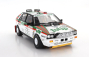 Kyosho Lancia Delta Hf Integrale 4wd (night Version) Team Lancia Totip N 1 Winner Rally Targa Florio 1987 Dario Cerrato - Giuseppe Cerri 1:18 Bílá Červená Zelená