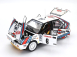 Kyosho Lancia Delta Hf Integrale 4wd (night Version) Team Martini Racing N 6 Winner Rally Montecarlo 1987 Miki Biasion - Tiziano Siviero 1:18 Bílá Červená Modrá