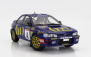 Kyosho Subaru Impreza 555 Repsol N 4 1:18, modrá