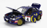Kyosho Subaru Impreza 555 Repsol N 4 1:18, modrá