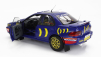 Kyosho Subaru Impreza 555 Repsol N 4 1:18, modrá