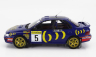 Kyosho Subaru Impreza 555 Repsol N 5 1:18, modrá