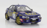 Kyosho Subaru Impreza 555 Repsol N 5 1:18, modrá