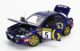 Kyosho Subaru Impreza 555 Repsol N 5 1:18, modrá