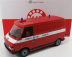Laudoracing Fiat Fiat 242 Van Vigili Del Fuoco 1984 Fire Engine 1:18 Červená Bílá