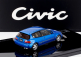 Lcd-model Honda Civic Sir Ii Eg6 Vtec 1993 1:43 Blue