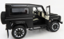 Lcd-model Land rover Defender 90 Works V8 70th Edition 2018 1:18 Matt Black