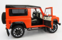 Lcd-model Land rover Defender 90 Works V8 70th Edition 2018 1:18 Orange