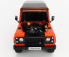 Lcd-model Land rover Defender 90 Works V8 70th Edition 2018 1:18 Orange