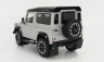 Lcd-model Land rover Defender 90 Works V8 70th Edition 2018 1:18 Silver