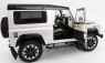 Lcd-model Land rover Defender 90 Works V8 70th Edition 2018 1:18 Silver
