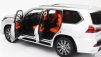Lcd-model Lexus Lx570 2022 1:18 Silver