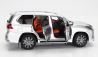 Lcd-model Lexus Lx570 2022 1:18 Silver