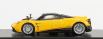 Lcd-model Pagani Huayra Roadster 2018 1:64 Žlutá Černá