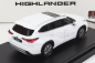 Lcd-model Toyota Highlander 2022 1:64 Bílá