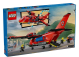 Lego Airplane Lego City - Fire Rescue Plane - Aereo Antincendio - 478 Pezzi - 478 Pieces Red
