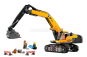 Lego Ammann Lego City - Escavatore Cingolato - Excavator Hydraulic 2015 Žlutá Černá