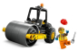 Lego Ammann Lego City - Stone Crusher Roll - Utility Compactor - Rullo Compressore - 78 Pezzi - 78 Pieces Šedá Žlutá
