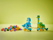 LEGO DUPLO - 3 v 1: Dinosauři na kolečkách