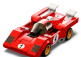 Lego Ferrari Lego Speed Champion - 512m N 4 Racing 1970 - 291 Pezzi - 291 Pieces Red