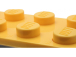 LEGO hodiny s budíkem - Brick žluté