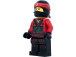 LEGO hodiny s budíkem - Ninjago Kai