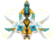 LEGO Ninjago - Zaneova zlatá dračí stíhačka