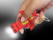 LEGO svítící klíčenka - Červený drak