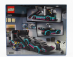 Lego Truck Lego City - Ramp Truck With Race Car - 328 Pezzi - 328 Pieces Černá Zelená