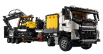 Lego Volvo Lego Technic - Fmx 540 Truck Pianale Trasporto Ec230e Escavatore - Electirc Excavator 2021 1:22 Bílá