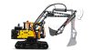 Lego Volvo Lego Technic - Fmx 540 Truck Pianale Trasporto Ec230e Escavatore - Electirc Excavator 2021 1:22 Bílá