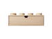 LEGO Wood dřevěný stolní box 8 se zásuvkou dub