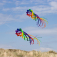 Létající drak Soft Swirl Rainbow 300 - Dragon Tail