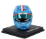 Looksmart Bell helmet Casco Helmet F1 Charles Leclerc Team Ferrari Hp N 16 Miami Gp 2024 1:5 Světle Modrá