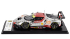 Looksmart Ferrari 296 Gt3 3.0l Turbo V6 Team Vista Af Corse N 55 24h Le Mans 2024 Alessio Rovera - Francois Heriau - Simon Mann 1:43 Silver Red