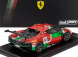 Looksmart Ferrari 296 Gt3 3.0l Twin Turbo V6 Team Af Corse N 52 24h Spa 2024 Andrea Bertolini - Jef Machiels - Louis Machiels - Tommaso Mosca 1:43 Červená Zelená