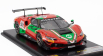 Looksmart Ferrari 296 Gt3 3.0l Twin Turbo V6 Team Af Corse N 52 24h Spa 2024 Andrea Bertolini - Jef Machiels - Louis Machiels - Tommaso Mosca 1:43 Červená Zelená
