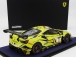 Looksmart Ferrari 488 Gt3 Evo 3.9l Turbo V8 Team Iron Lynx N 71 3rd 24h Spa 2022 Antonio Fuoco - Davide Rigon - Daniel Serra - Con Vetrina - With Showcase 1:18 Žlutá Černá