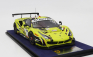 Looksmart Ferrari 488 Gt3 Evo 3.9l Turbo V8 Team Iron Lynx N 71 3rd 24h Spa 2022 Antonio Fuoco - Davide Rigon - Daniel Serra - Con Vetrina - With Showcase 1:18 Žlutá Černá