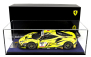 Looksmart Ferrari 488 Gt3 Evo 3.9l Turbo V8 Team Iron Lynx N 71 3rd 24h Spa 2022 Antonio Fuoco - Davide Rigon - Daniel Serra - Con Vetrina - With Showcase 1:18 Žlutá Černá