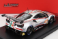 Looksmart Ferrari 488 Gte Evo 3.9l Turbo V8 Team Af Corse N 54 1:43, stříbrná